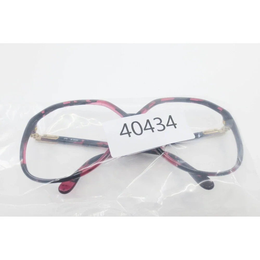 Silhouette SPX M 3033 Eyeglasses Black Pink Marbled Oversized Frames Austria 135